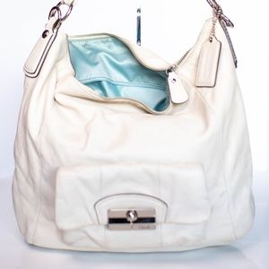 Coach Soft White Purse